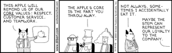 Dilbert Core Values